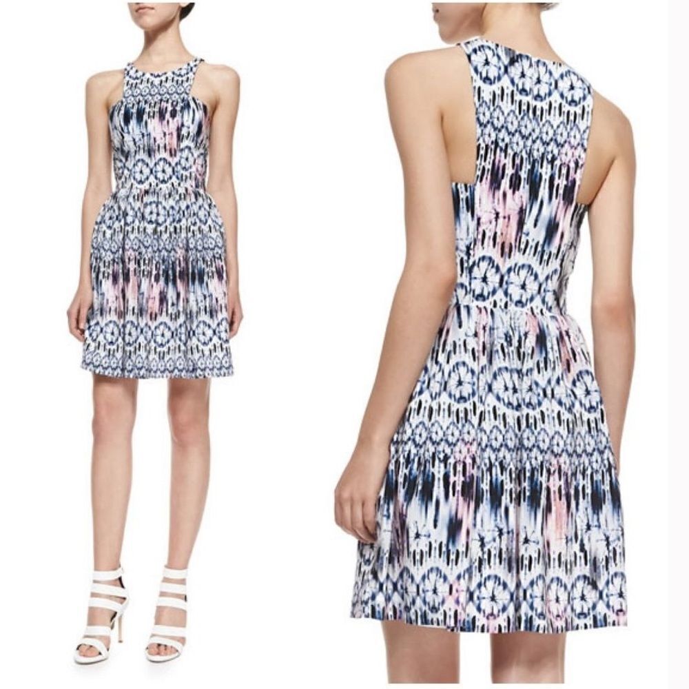 Amanda Uprichard Sand Dollar Print Mini Dress